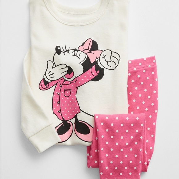 GAP Pajamas Baby Gap Kids Minnie Mouse Pajamas Girl 6 Yrs Disney